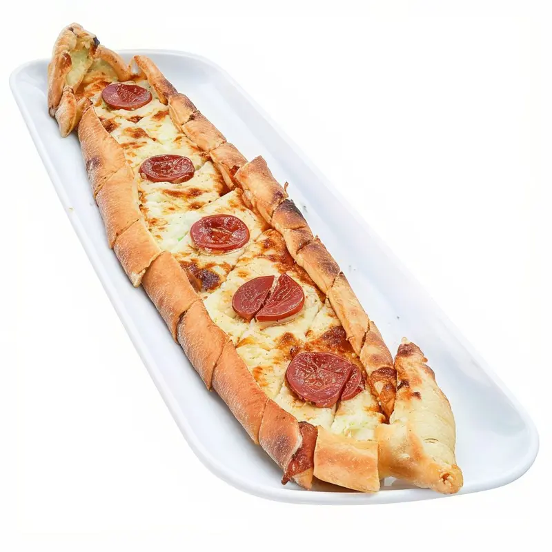 Kaşarlı Sucuklu Pide