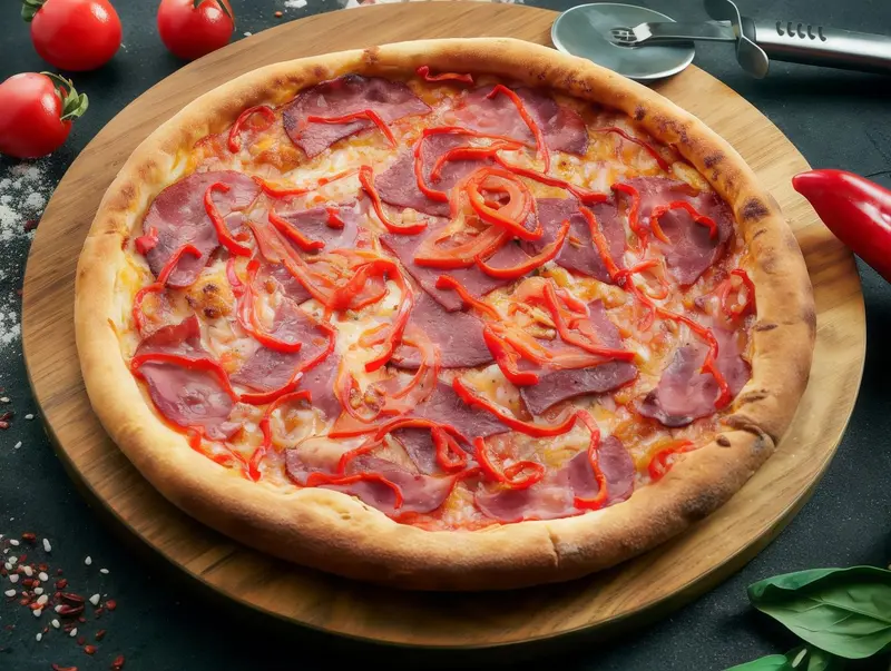 Pastırmalı Pizza (Küçük Boy)