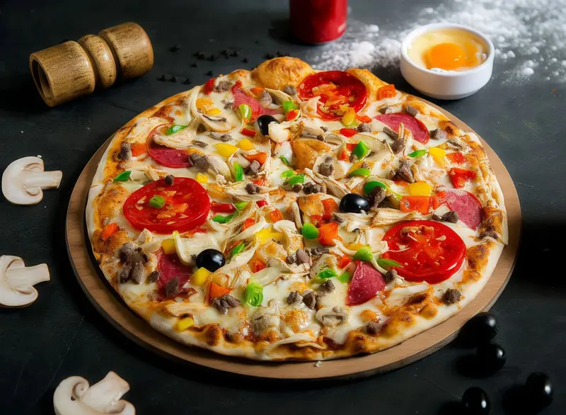 Karışık Pizza (Orta Boy)