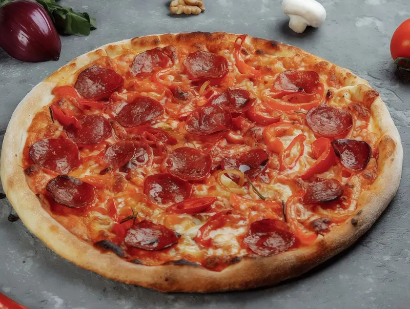 Sucuklu Pizza (Büyük)