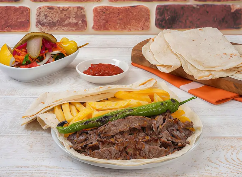 1 Porsiyon Döner  130 gr.
